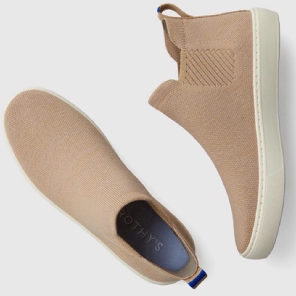 Rothy’s Camel The Chelsea Slip-On Sneakers